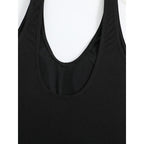 Damen Einteiler Badeanzug mit elegantem V-Ausschnitt und figurformendem Schnitt R&B