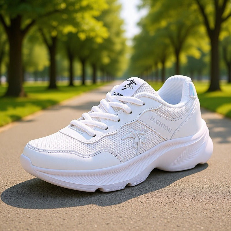 Damen Modische Sneaker mit atmungsaktiver Mesh-Oberfläche und flexibler Sohle R&B