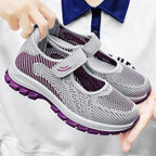 Damen Atmungsaktive Fitness-Schuhe mit praktischem Klettverschluss R&B