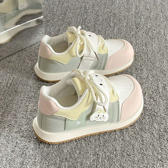 Damen Kindersneaker mit niedlichem Tierdesign und praktischem Klettverschluss R&B