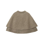Damen modische Strickumhangjacke mit eleganten Knöpfen R&B