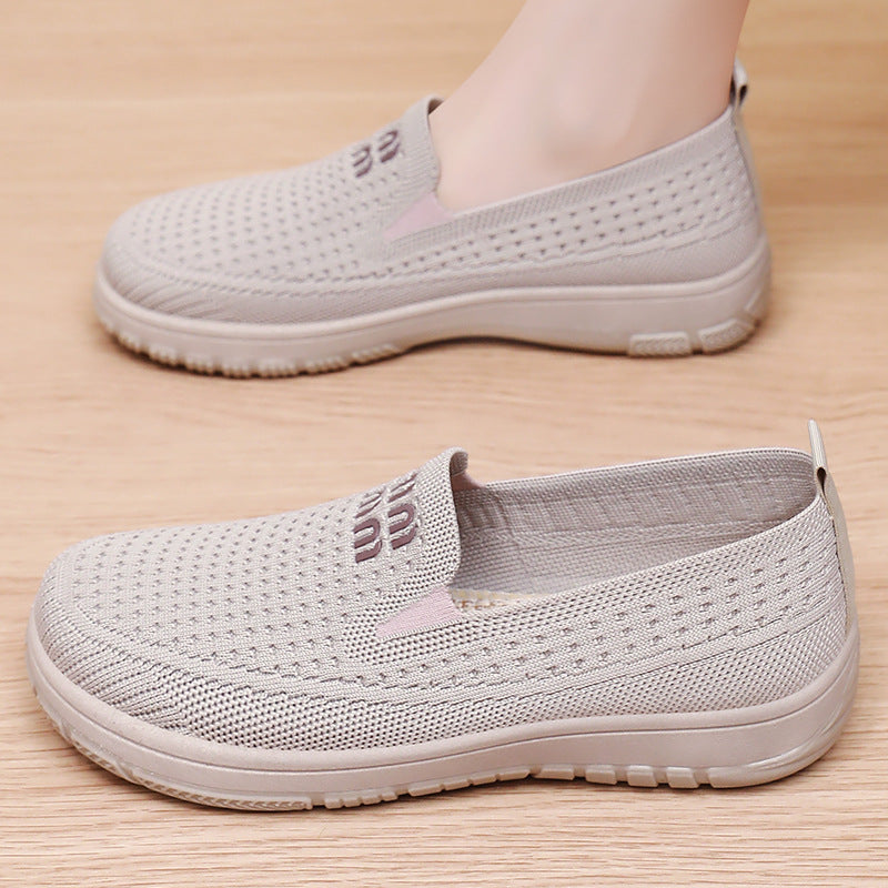Damen Komfortable Slip-On Freizeitschuhe R&B