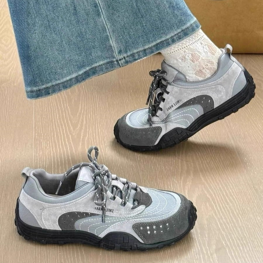 Damen Sportliche Sneakers mit einzigartigem Profil und atmungsaktiver Obermaterialstruktur R&B