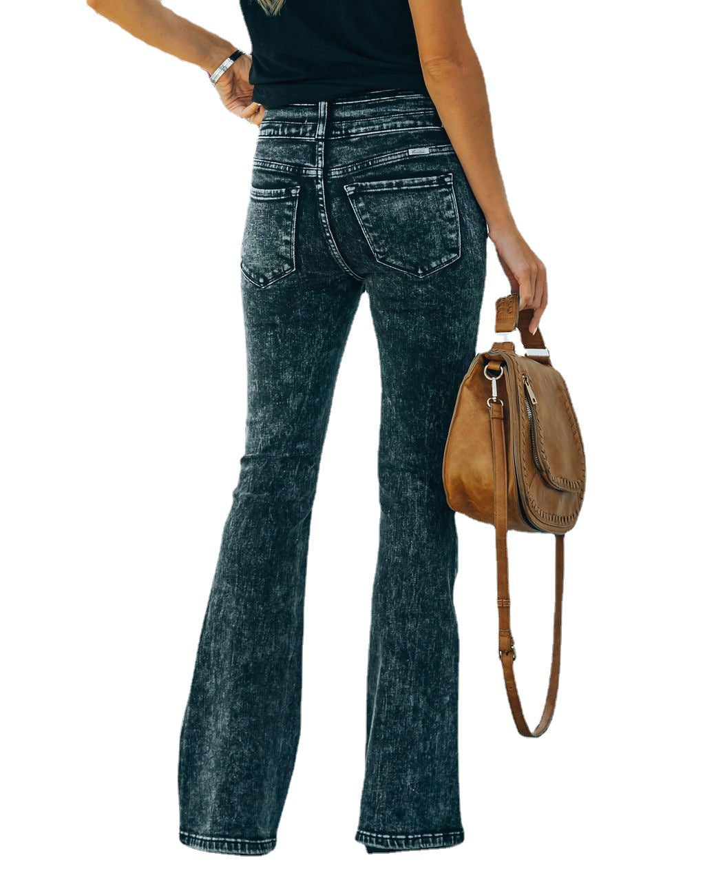 Damen Bootcut Jeans R&B