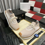 Damen Sportliche Lifestyle Sneakers mit atmungsaktiver Strickoberfläche R&B