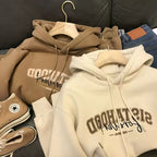 Damen Hoodie mit kreativem Schriftzug und lässigem Oversized-Schnitt