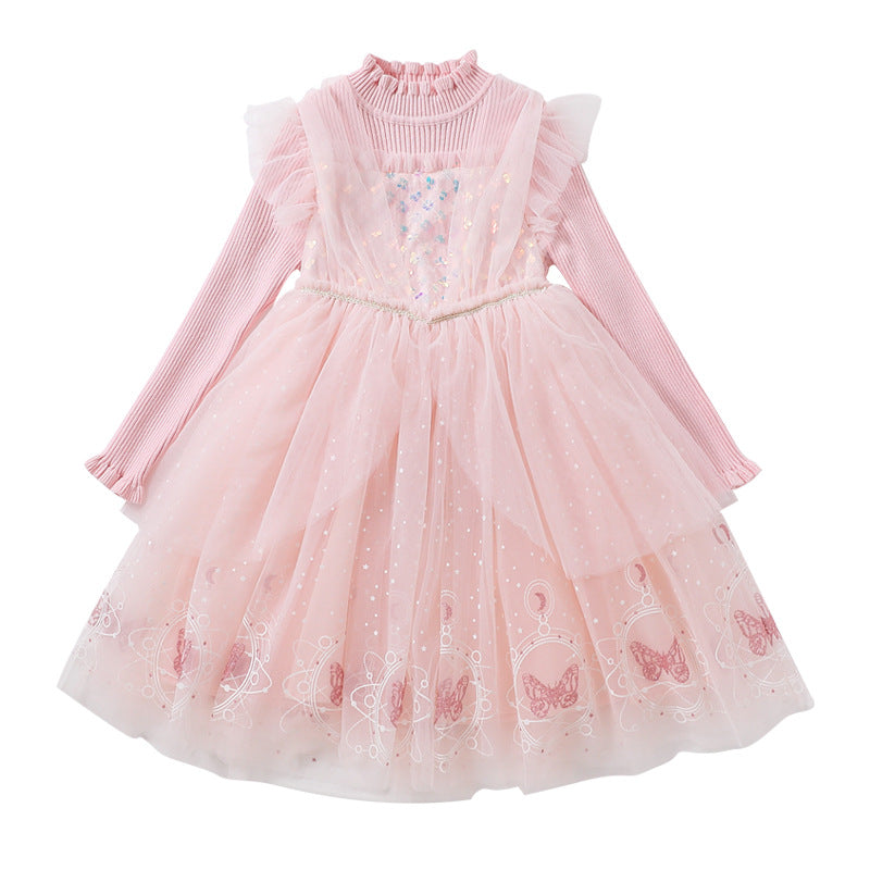 Mädchen Festliches Kleid im Prinzessinnen-Stil R&B