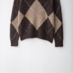 Damen Kuscheliger Pullover mit modernem Rautenmuster R&B
