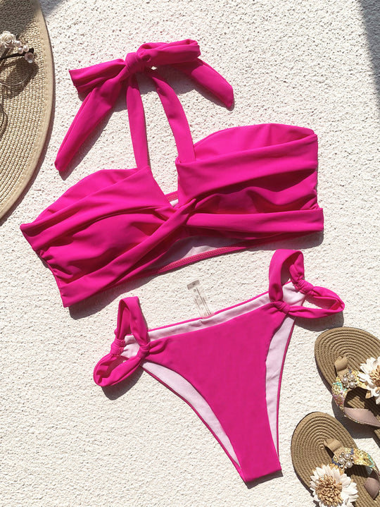 Damen Raffinierter Bikini mit innovativem Wickeldesign R&B