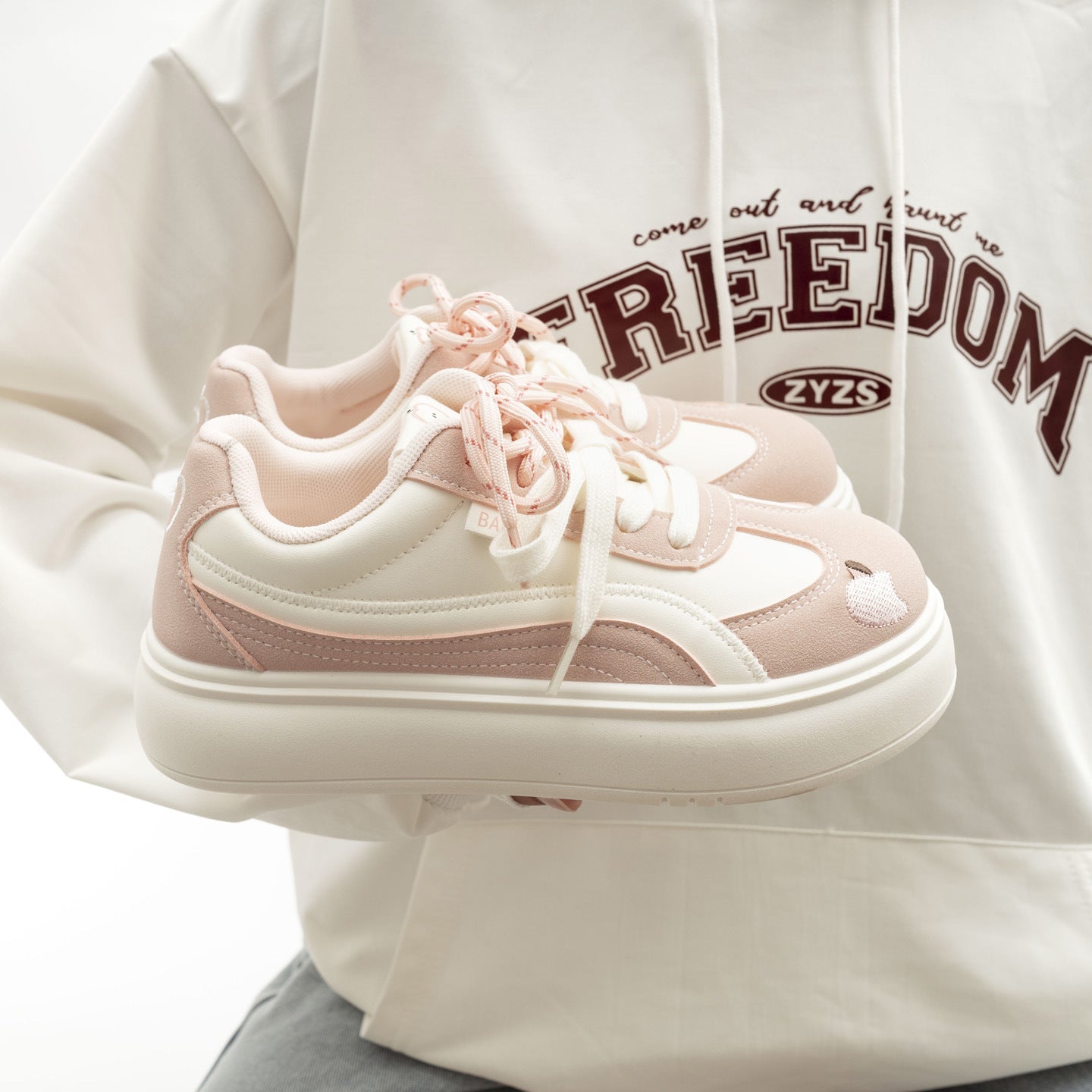 Damen Sneakers mit rutschfester Sohle und komfortabler Polsterung