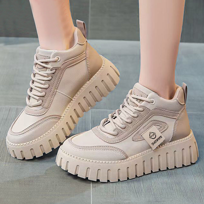 Damen Sportliche Chunky Sneakers mit verstärkter Sohle und atmungsaktivem Obermaterial R&B
