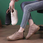 Damen modische Stiefeletten mit isolierendem Innenfutter und rutschfester Sohle R&B