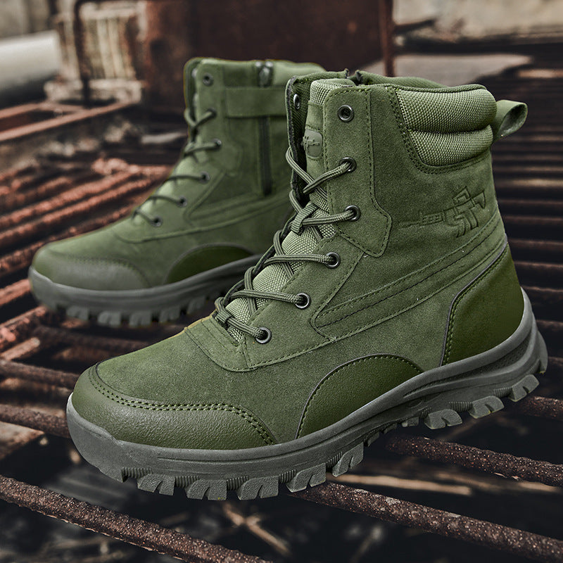 Damen Outdoor-Boots mit rutschfester Sohle und atmungsaktiver Innenstruktur R&B