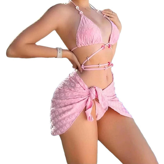 Damen Bikini-Set mit innovativem Wickelrock R&B