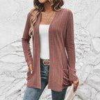 Damen lässiger Strickmantel R&B