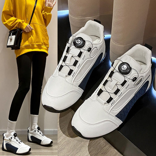 Damen Sportliche Schnür-Sneaker mit innovativer BOA-Verschlusstechnik R&B