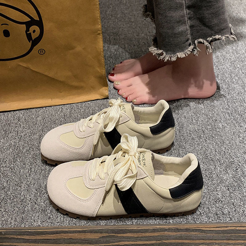 Damen Freizeitsneaker aus hochwertigem Wildleder mit komfortabler Sohle