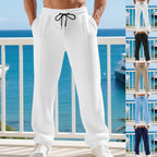 Herren Sportliche Freizeithose mit elastischem Bund und strukturiertem GewR&Be R&B