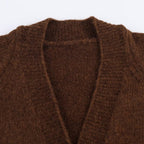 Damen kuscheliger Cardigan mit knöpfen R&B