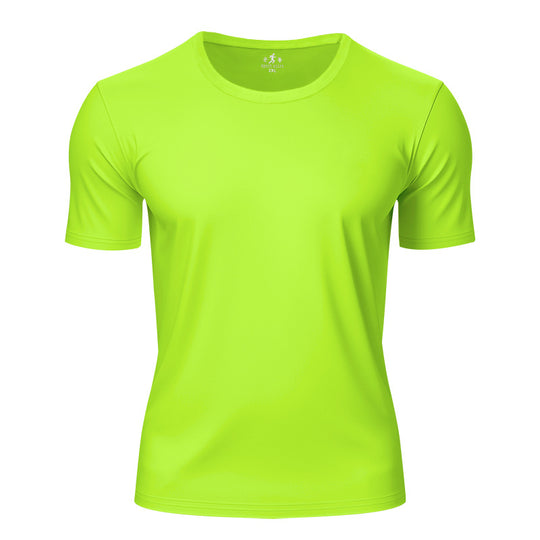 Unisex nan feuchtigkeitsableitendes Funktions-T-Shirt mit Rundhalsausschnitt und leichtem Stretch R&B