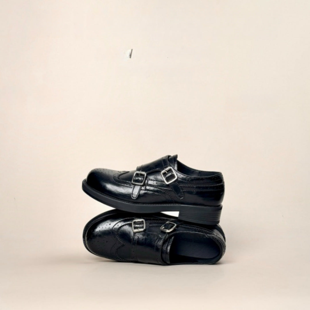 Damen Elegante und bequeme Clogs mit modischem Schnallenverschluss R&B
