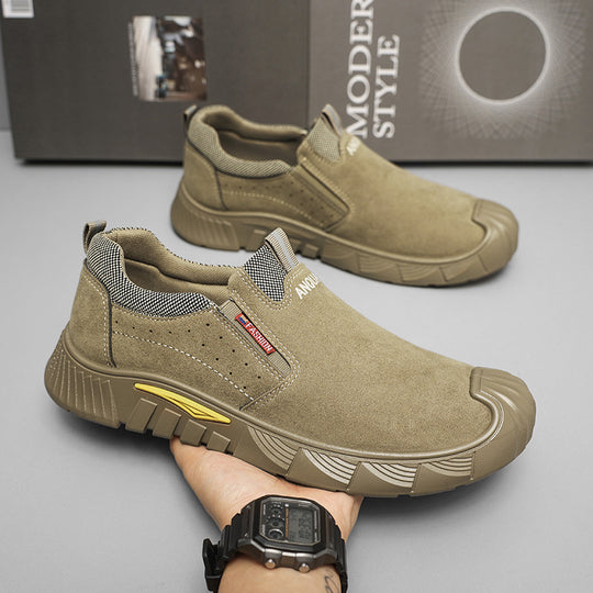 Herren Bequeme Slip-On Freizeitschuhe R&B