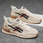 Damen Sportliche Sneakers mit dämpfendem Komfort und atmungsaktiver Oberflächenstruktur