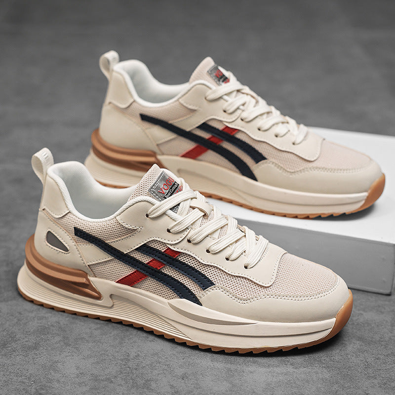 Damen Sportliche Sneakers mit dämpfendem Komfort und atmungsaktiver Oberflächenstruktur