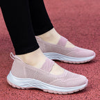 Damen Atmungsaktive Sport-Sneaker mit elastischem Riemen R&B