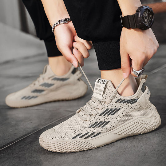 Damen sportive und atmungsaktive Laufschuhe mit flexibler Sohle R&B