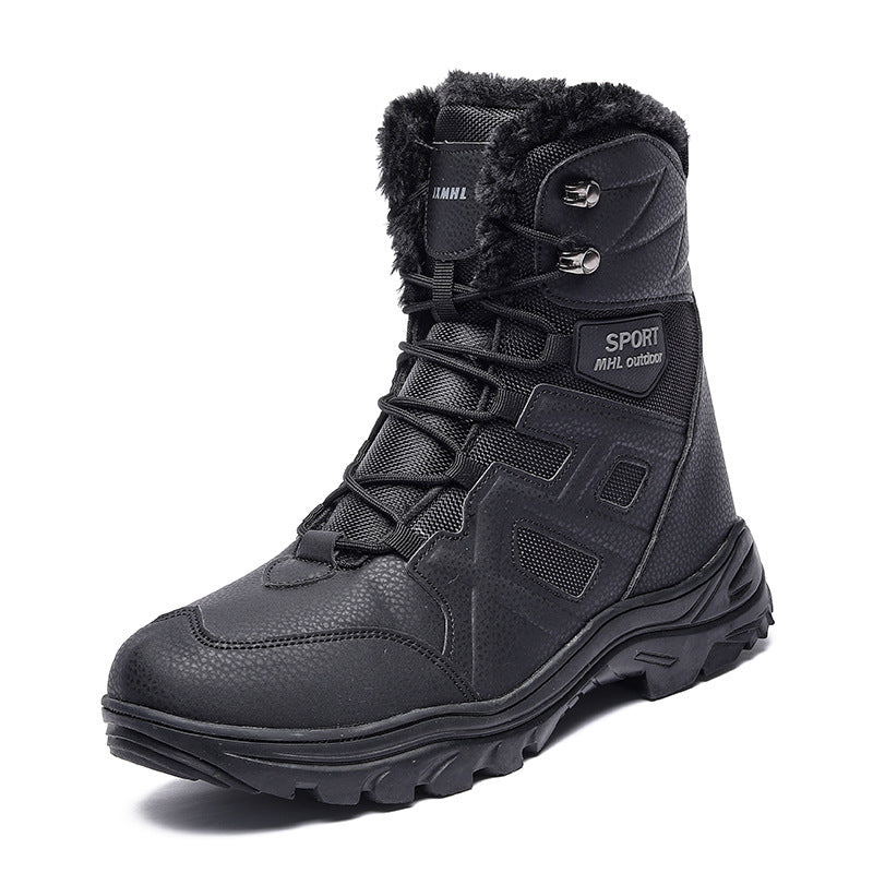 Damen isolierte Winterstiefel mit rutschfester Sohle und wärmendem Innenfutter R&B