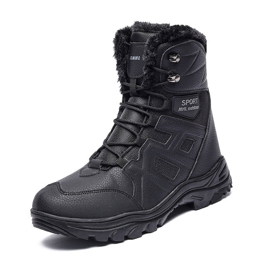 Damen isolierte Winterstiefel mit rutschfester Sohle und wärmendem Innenfutter R&B