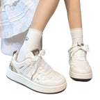 Damen Sneaker mit dämpfender Sohle und verspieltem Design