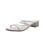 Damen Glamouröse Flachsandalen mit glitzernden Riemchen R&B