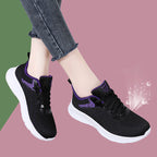 Damen Atmungsaktive Freizeitschuhe mit flexiblem Obermaterial und stoßdämpfender Sohle R&B