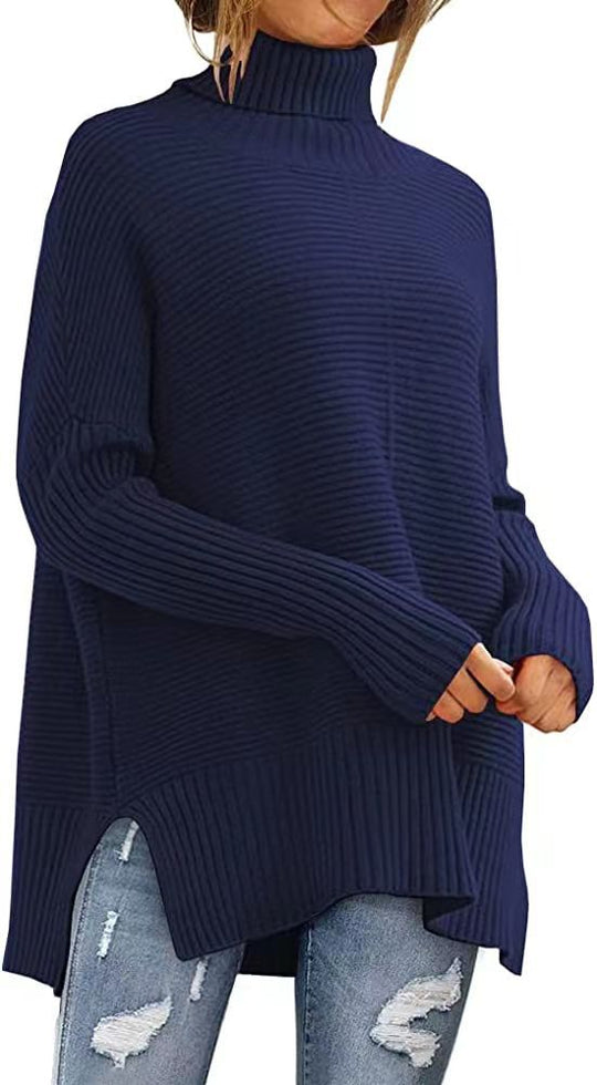 Damen Kuscheliger Rollkragenpullover R&B