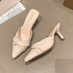 Damen Sling-Pumps mit stilvollem Knotendesign und elegantem Absatz R&B
