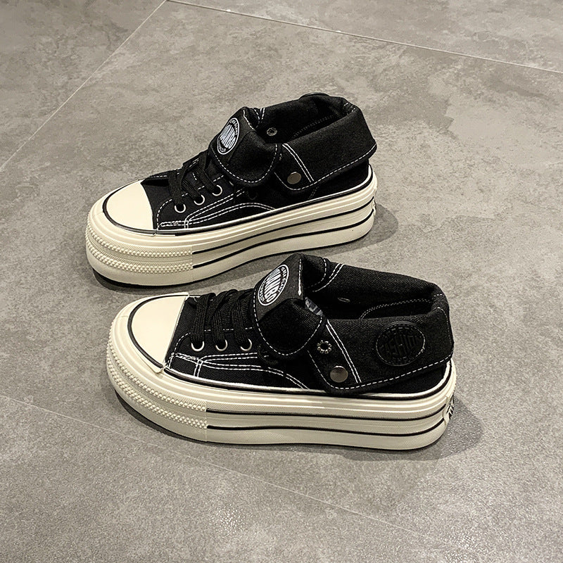 Damen Modische Plateau Sneakers mit hohem Tragekomfort und flexiblem Obermaterial R&B