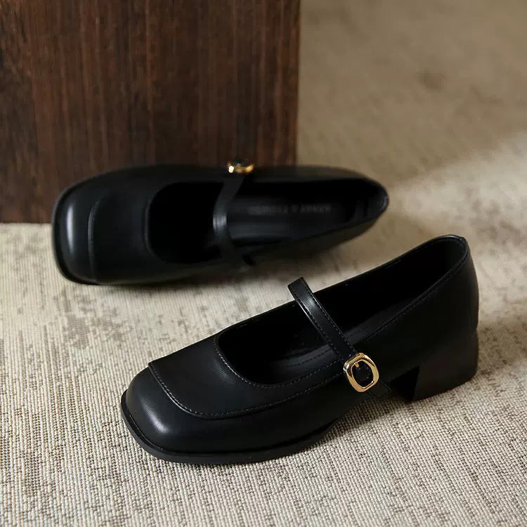 Damen Ballerinas mit modischen Riemen und elegantem Design