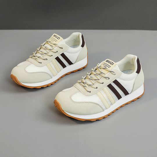 Damen Sportliche Sneakers mit atmungsaktiver Mesh-Oberfläche und rutschfester Laufsohle R&B