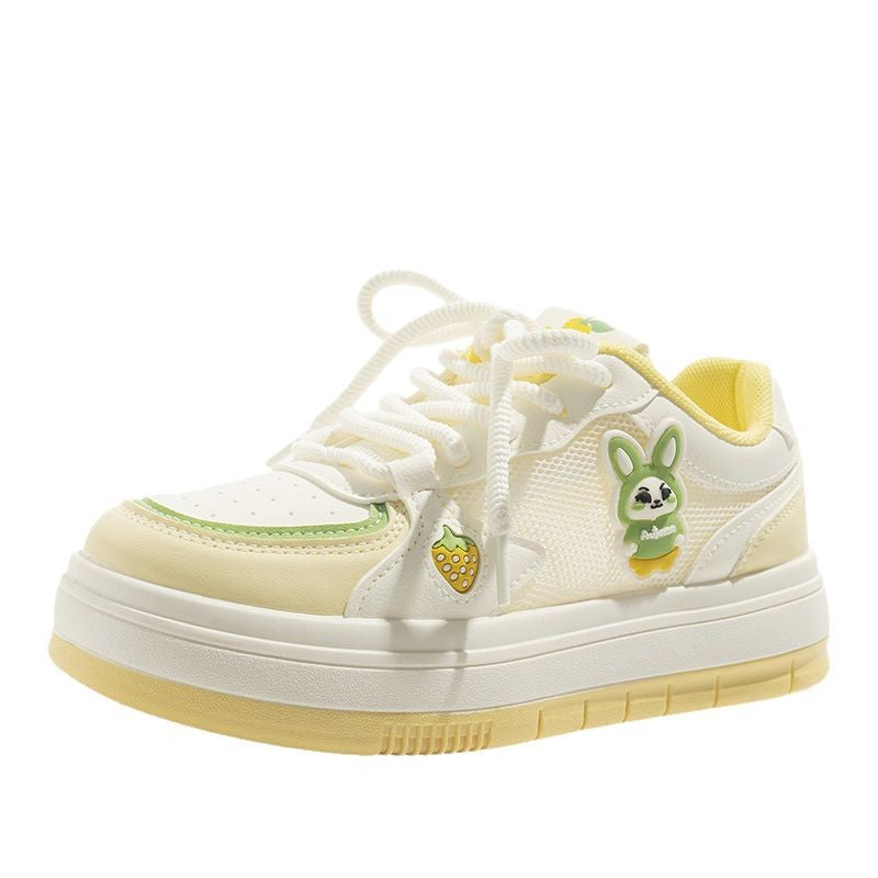 Damen Sneakers mit verspieltem Tierdesign und komfortabler Sohle