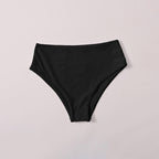 Damen Hochgeschnittener Bikini-Hosenteil mit elegantem Bund