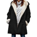 R&B | Fleecejacke mit Kapuze Winter