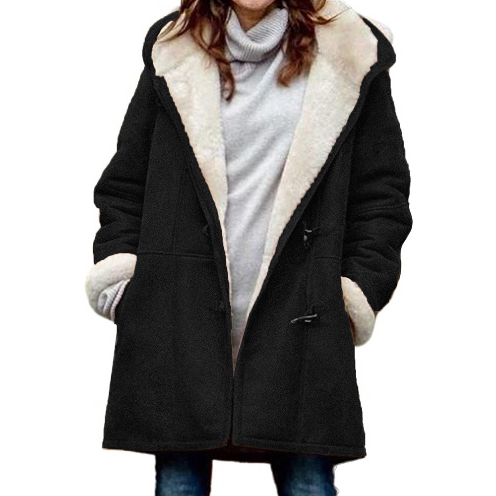 R&B | Fleece-Jacke mit Kapuze Winter