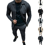 Herren Freizeitanzug mit strukturiertem Design und stilvollen Details R&B