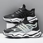 Damen Sportliche Sneakers mit atmungsaktiver Oberflächenstruktur R&B