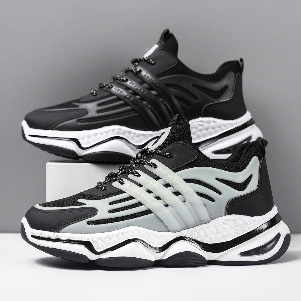 Damen Sportliche Sneakers mit atmungsaktiver Oberflächenstruktur R&B