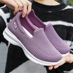 Damen Atmungsaktive Slip-On Laufschuhe mit weichem Innenfutter