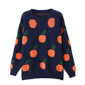 Damen Strickpullover mit verspieltem Obstdesign R&B