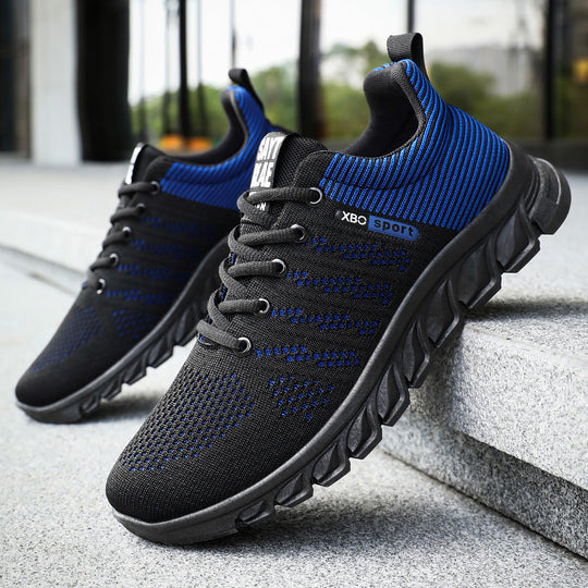 Damen Sportliche Laufschuhe mit atmungsaktiver Mesh-Oberfläche und dämpfender Sohle R&B